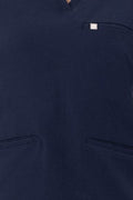 Prana Three Pocket Top Navy - Vaayu Scrubs 