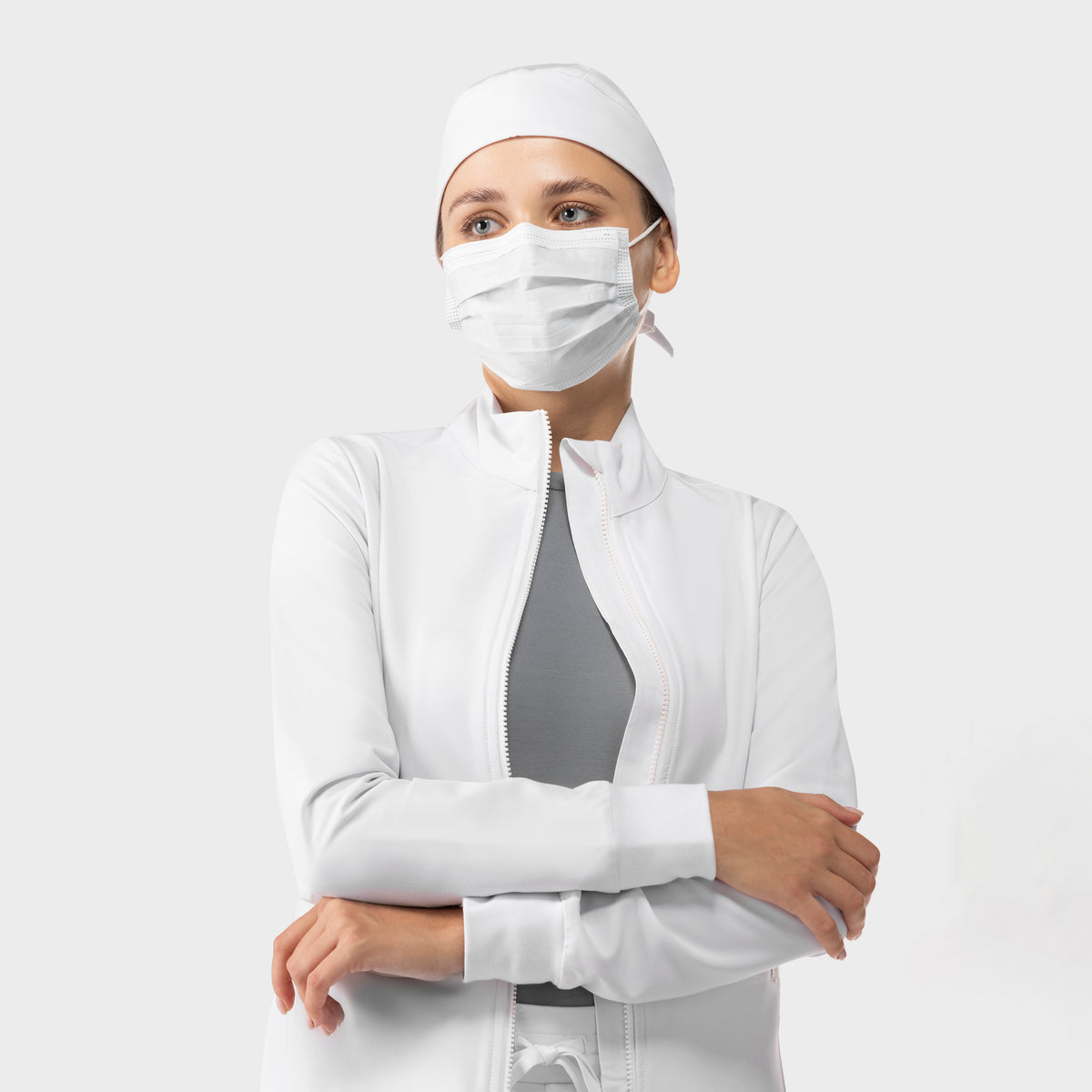 Scrub Cap White
