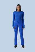 Women's Cargo Pants Royal Blue - Vaayu Scrubs 