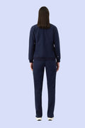 Women's Scrub Jacket Navy - Vaayu Scrubs 
