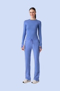 Women's Cargo Pants Ceil Blue - Vaayu Scrubs 