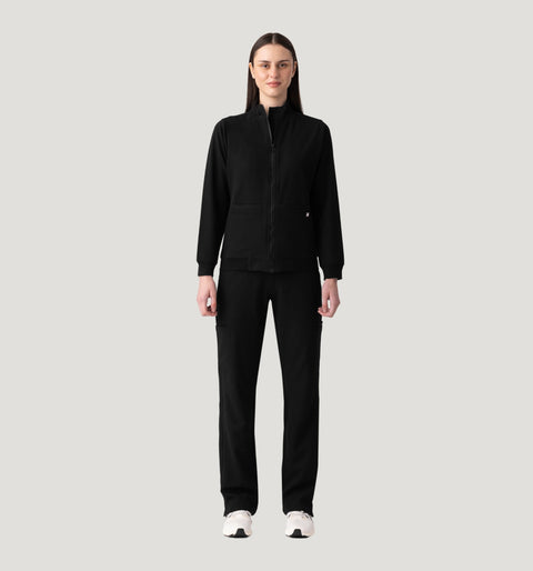 Women's Scrub Jacket Black