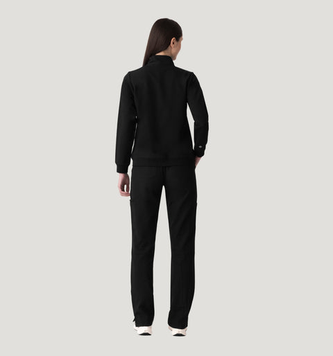 Women's Scrub Jacket Black