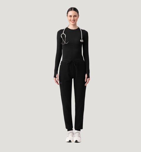 Women's High Waist Joggers Black