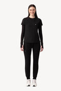 Women's High Waist Joggers Black - Vaayu Scrubs 