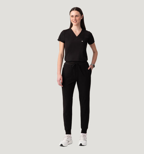 Women's High Waist Joggers Black