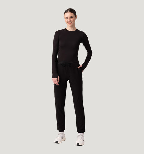 Women's High Waist Joggers Black
