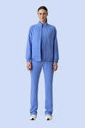 Women's Scrub Jacket Ceil Blue - Vaayu Scrubs 