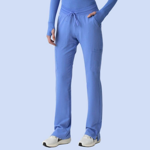 Women's Cargo Pants Ceil Blue