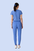 Aura One Pocket Top Ceil Blue - Vaayu Scrubs 