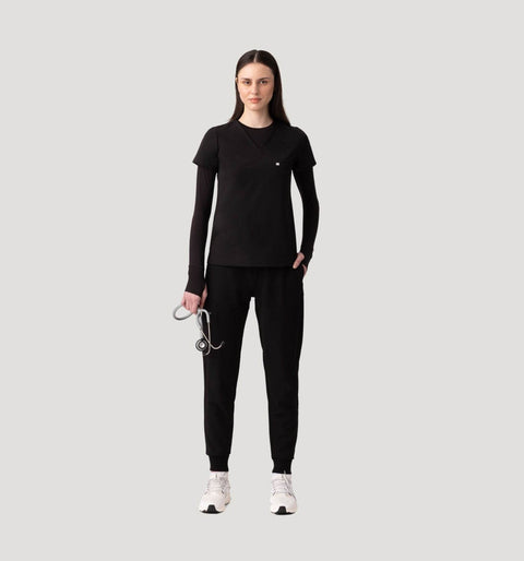 Under Scrub Black - Vaayu Scrubs 