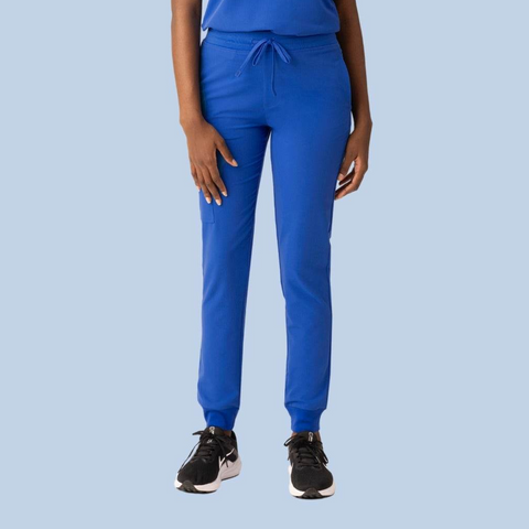 Women's High Waist Joggers Royal Blue