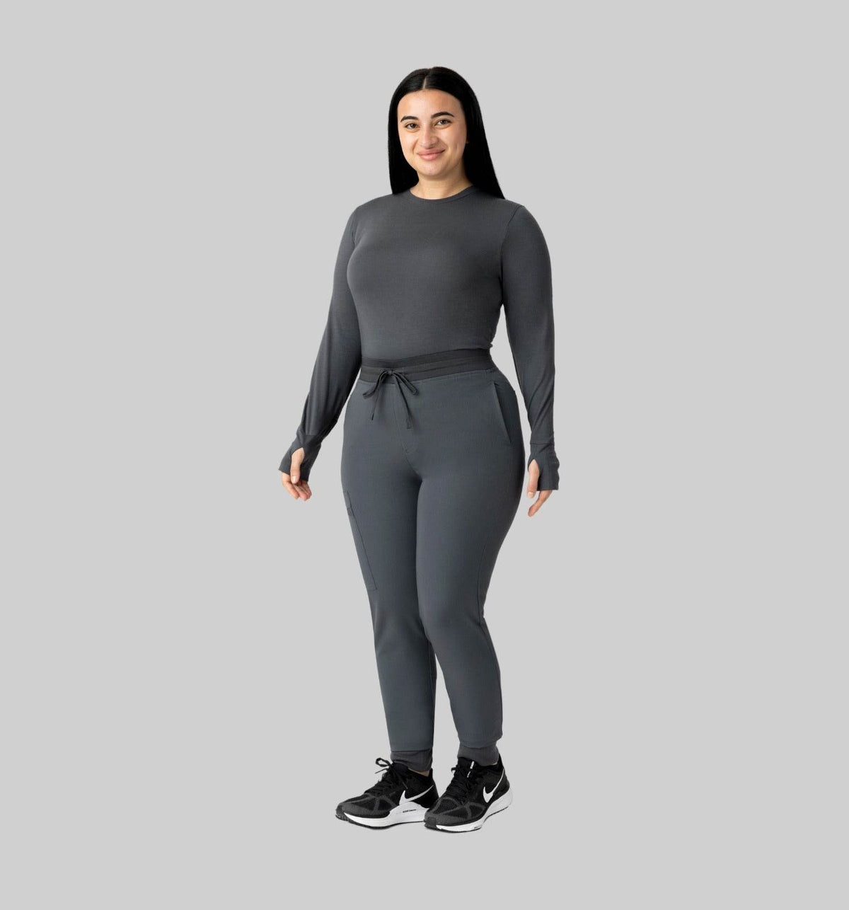 Under Scrub Pewter - Vaayu Scrubs 
