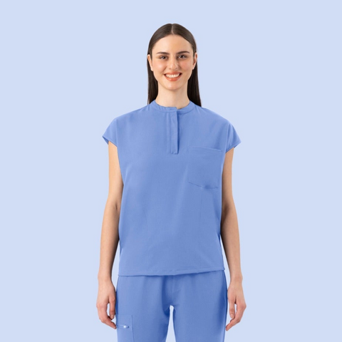 Women's Oversized Top Ceil Blue