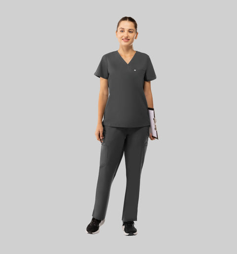 Aura One Pocket Top Pewter