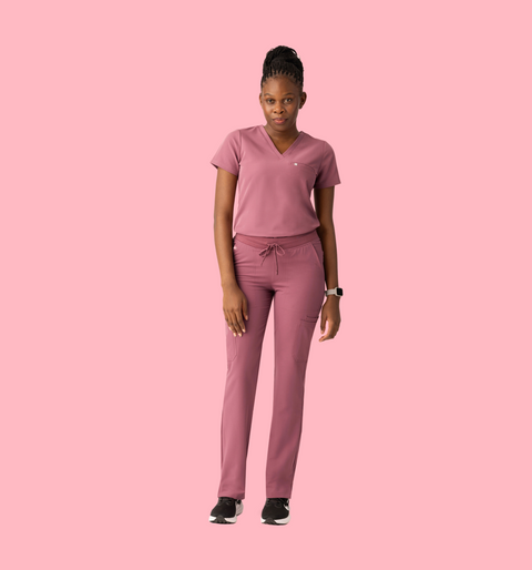 Women's Cargo Pants Mauve