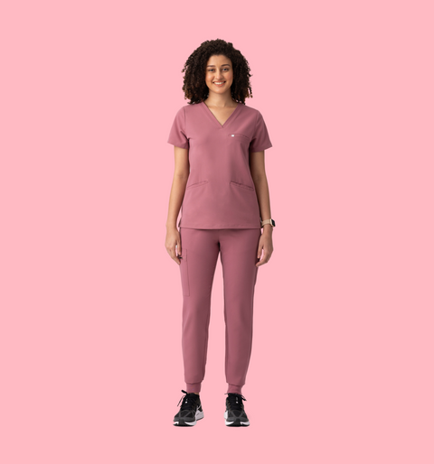 Prana Three Pocket Top Mauve