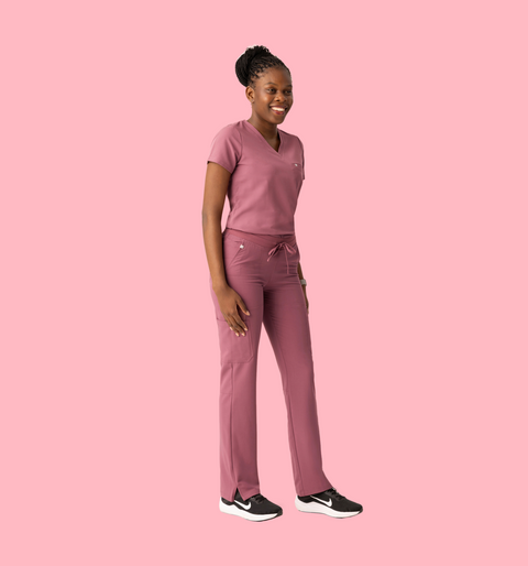 Women's Cargo Pants Mauve