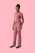 Women's Cargo Pants Mauve - Vaayu Scrubs 