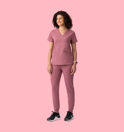 Prana Three Pocket Top Mauve
