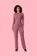 Women's Cargo Pants Mauve - Vaayu Scrubs 