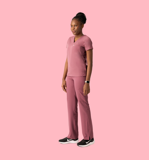 Women's Cargo Pants Mauve