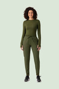 Under Scrub Olive - Vaayu Scrubs 