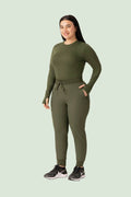 Under Scrub Olive - Vaayu Scrubs 