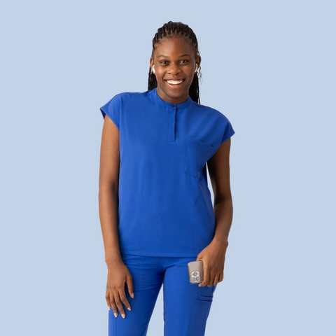 Women's Oversized Top Royal Blue