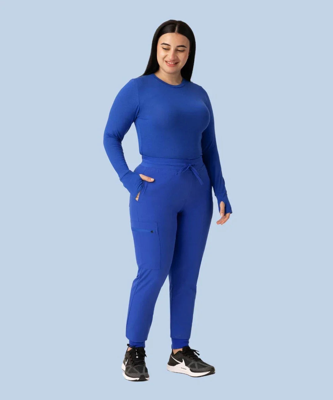 Oversized Top and High Waist Joggers